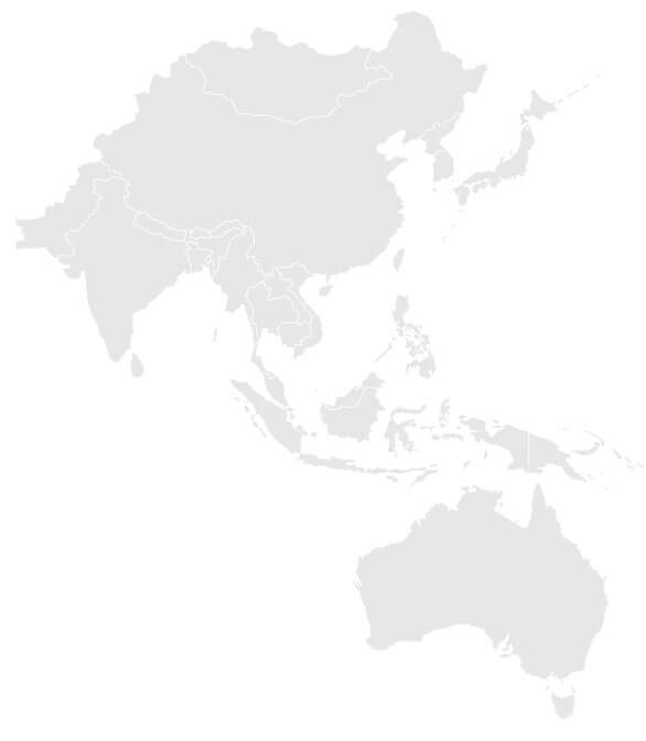 Asia Australia Map